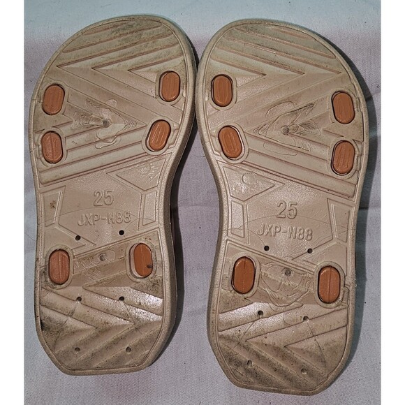 Hopscotch Girls Checkered Sandals – Brown, Size 8c (TPR & Rubber Sole) - Picture 5 of 7